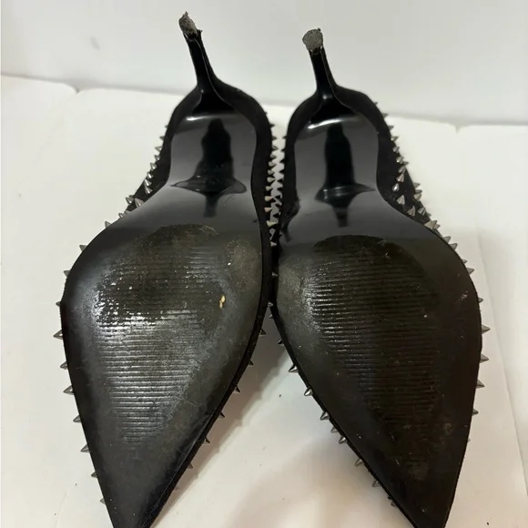 Steve Madden Black Spiked Heels - Picture 6 of 6